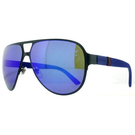 gucci gg 2252 s r63-z0 semi matte navy blue vente|Gucci Gucci 2252/S Sunglasses .